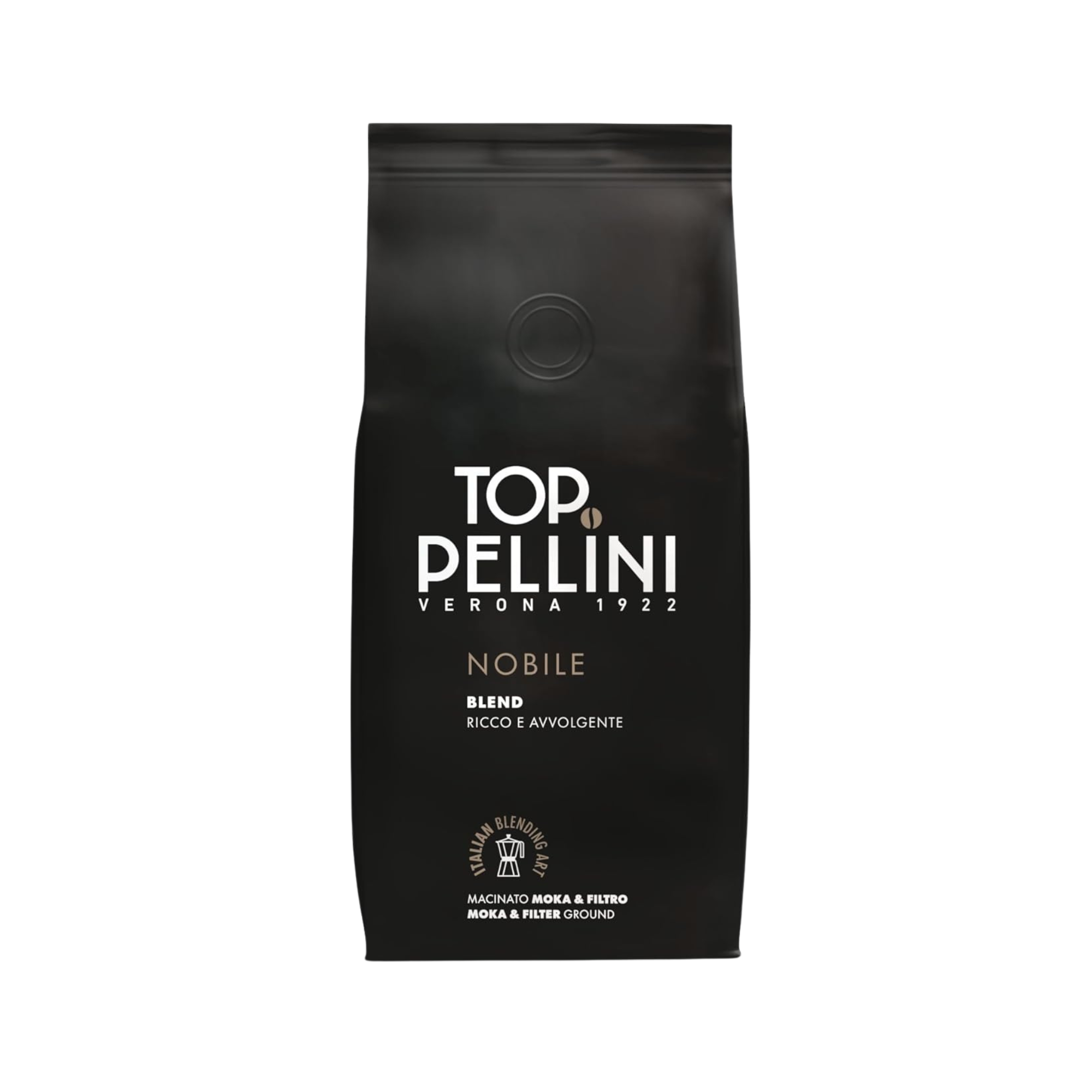 Pellini TOP Nobile - Мока, Френч-Пресса и Фильтр-Кофеварки в Пакетиках - Пеллини -185 г.
